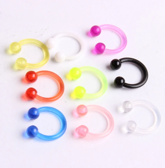 Новинка яркие круглые штанги украшения для тела|body jewelry|wholesale body jewelrycircular barbells |