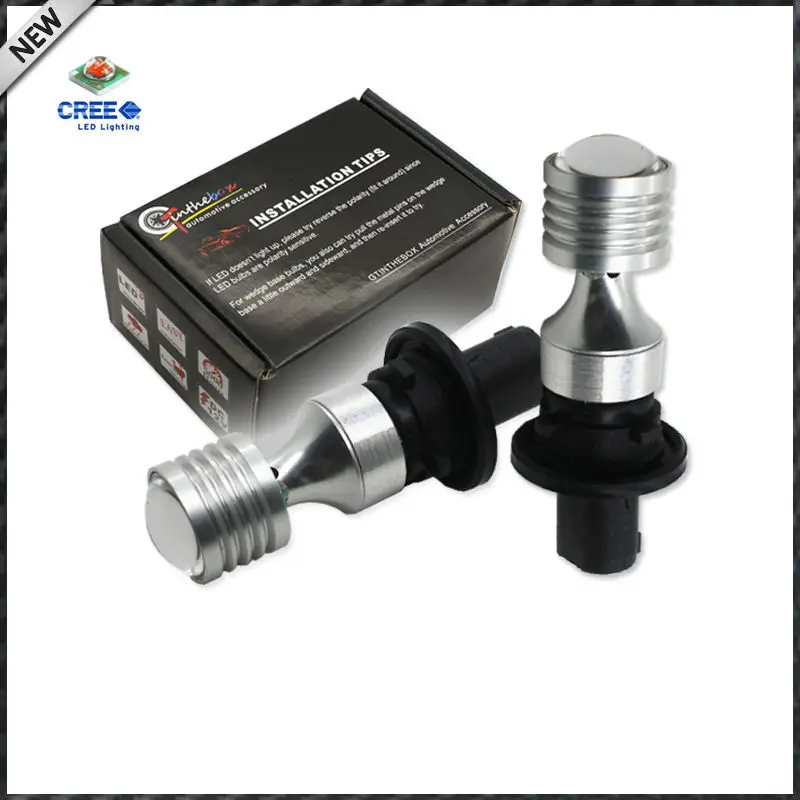 (2) Желтый Янтарный без ошибок PH24WY SPH24 12272 светодиодный фонарь для Audi Cadillac GMC и т. д.