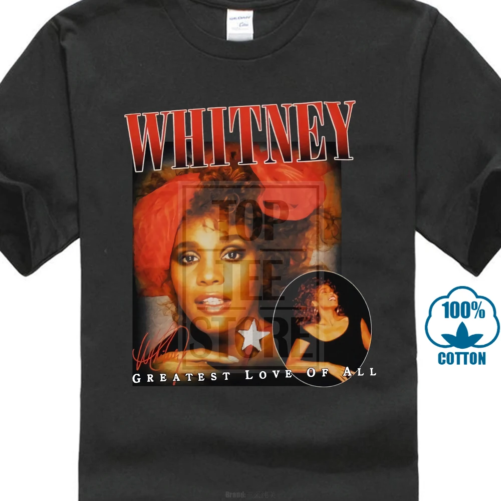 Whitney Houston самая большая любовь всех футболка S M L Xl 2xl брендовые новые официальные