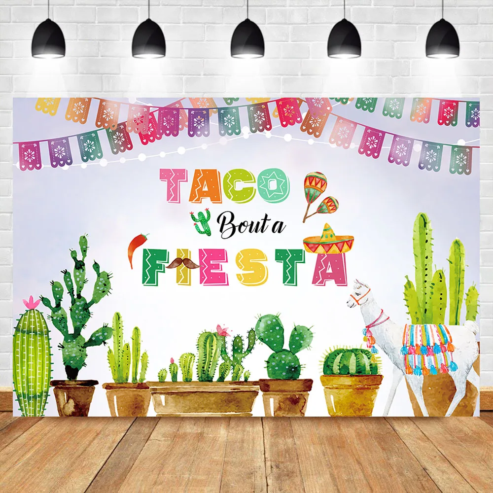 Мексика фиеста Taco бой в Fiesta вечерние фон для фотосъемки с изображением платье со