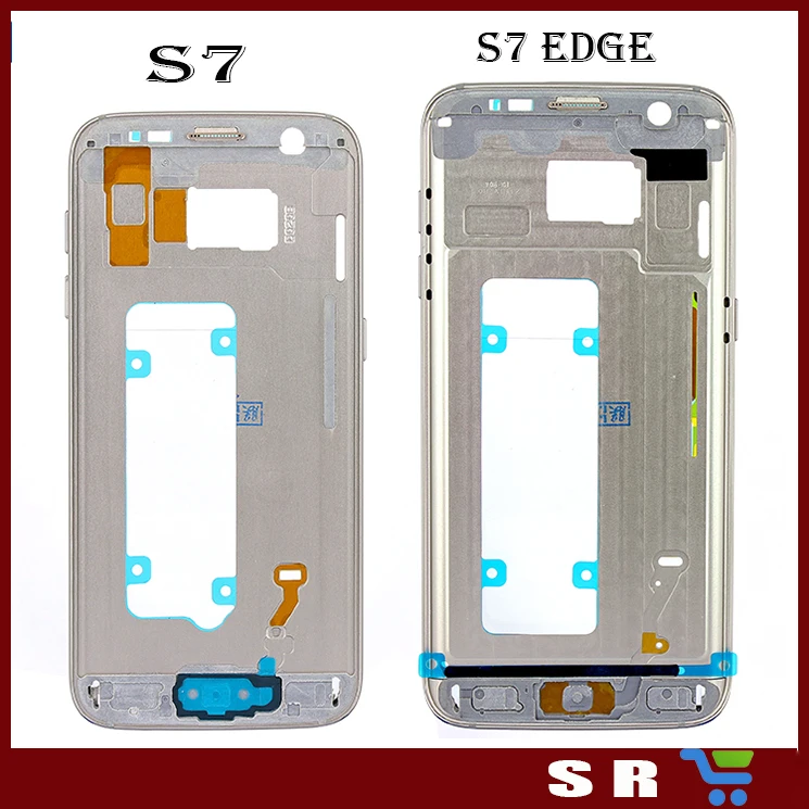 Оригинальный Новый Ближний Рамка Для Samsung Galaxy S7 G930 Край G935F ЖК Передняя Корпус