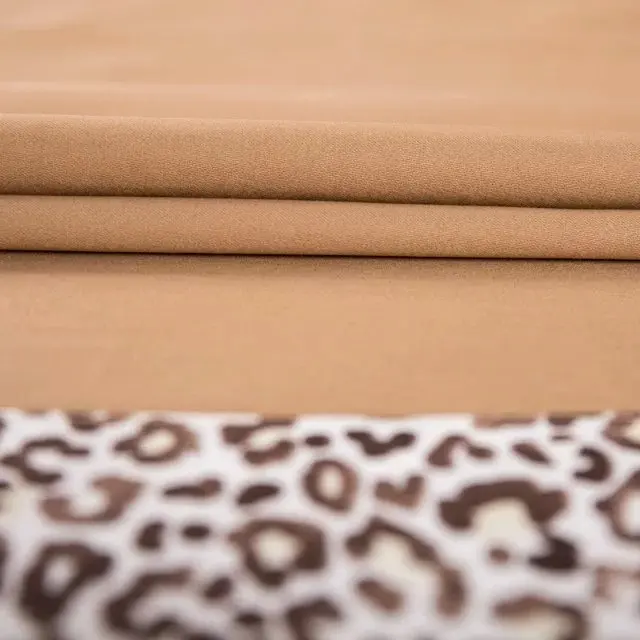 Leopard постельных принадлежностей из египетского хлопка пододеяльник кровати лист