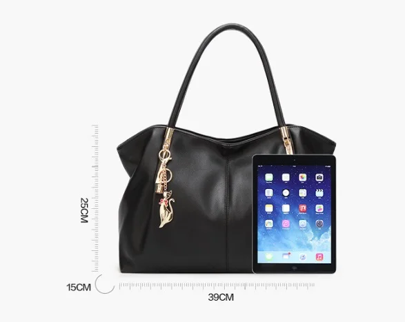 Сумка женская с верхней ручкой простой саквояж на плечо для девушек модный