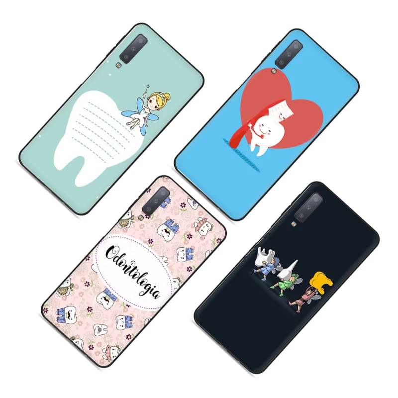 Мягкий чехол для телефона Samsung Galaxy A5 A6 A7 A8 A9 A10S A20S A30S A40S A50S A60 A70 J6 | Мобильные