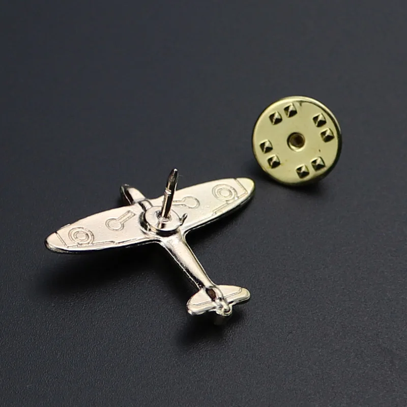 Delicate Airplane Small Brooches Pin for Shirt Collar Tips gold color 2016 Newest Arrival ee | Украшения и аксессуары