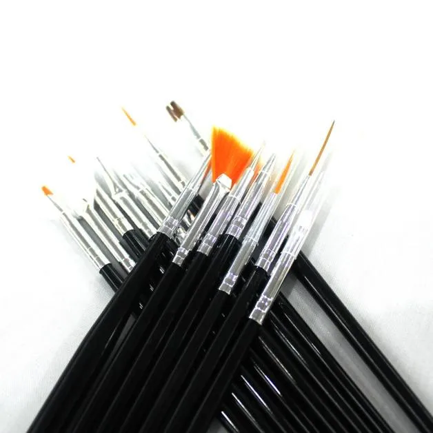 2019 NEW HOT Fashion Women Girls 15Pcs Nail Art Designer Pen Tools Free ship N05 |