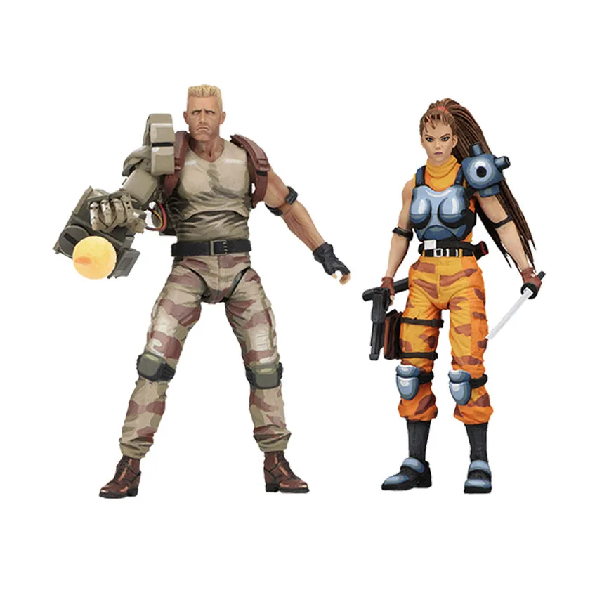 Фигурка инопланетянина NECA 2 шт./компл. оригинальная против Хищника голландский и