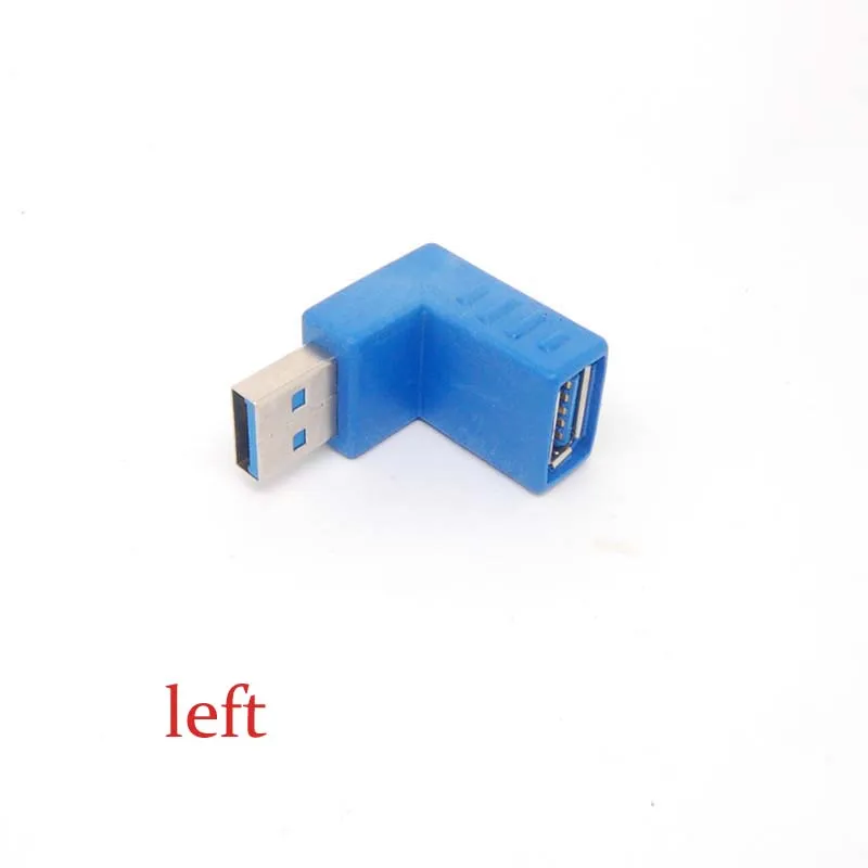 10 шт. Удлинительный Кабель USB 3 0 A папа-мама 90 градусов с левым углом | Электроника