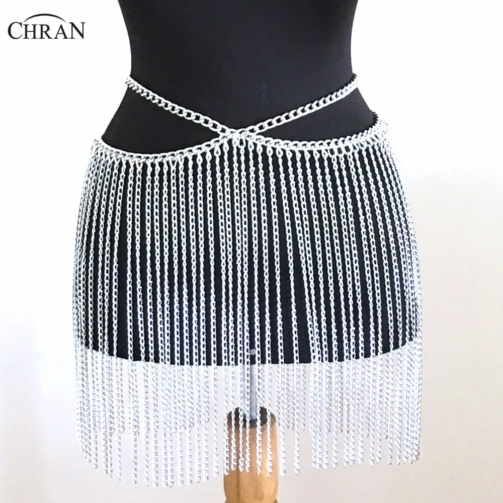 Женское длинное серебристое платье Chran подиумное знаменитости с металлической