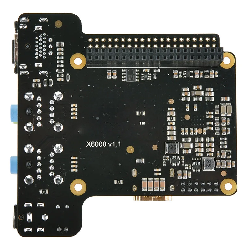 X6000 7 1 CH Плата расширения ES9023 Hi Fi Home Театр канала для Raspberry Pi Модель B +/2 B/3