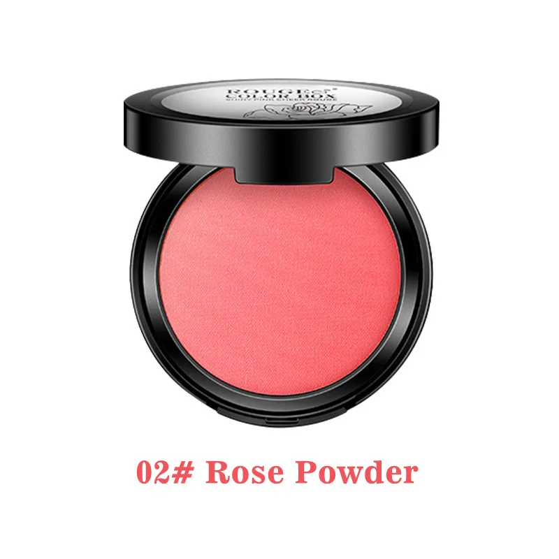 MEI HONG FEN 4 цвета, минеральные пигментные Румяна для лица BIOAQUA, румяна, пудра Brozer Cosmestics, профессиональная палитра, румяна, контурные тени - Цвет: MEI HONG FEN
