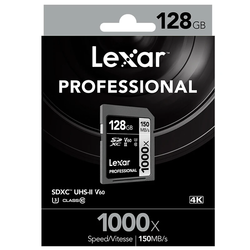 Карта памяти Lexar micro sd класс 10 карта SD 1000x 150 МБ/с./с 128 ГБ 64 32 U3 SDHC SDXC | Компьютеры и
