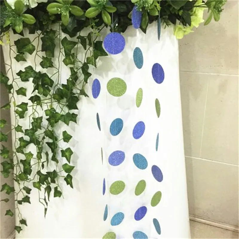 Бумажная гирлянда звезда круглая в форме облака баннеры красочные Висячие