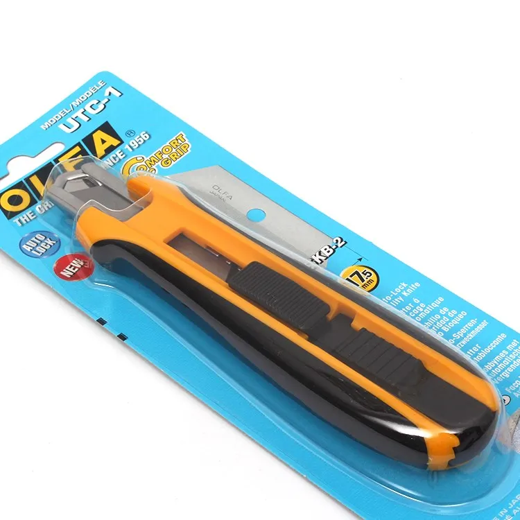 

Fiberglass-reinforced 5-Position Auto-Lock Utility Knife (UTC-1)