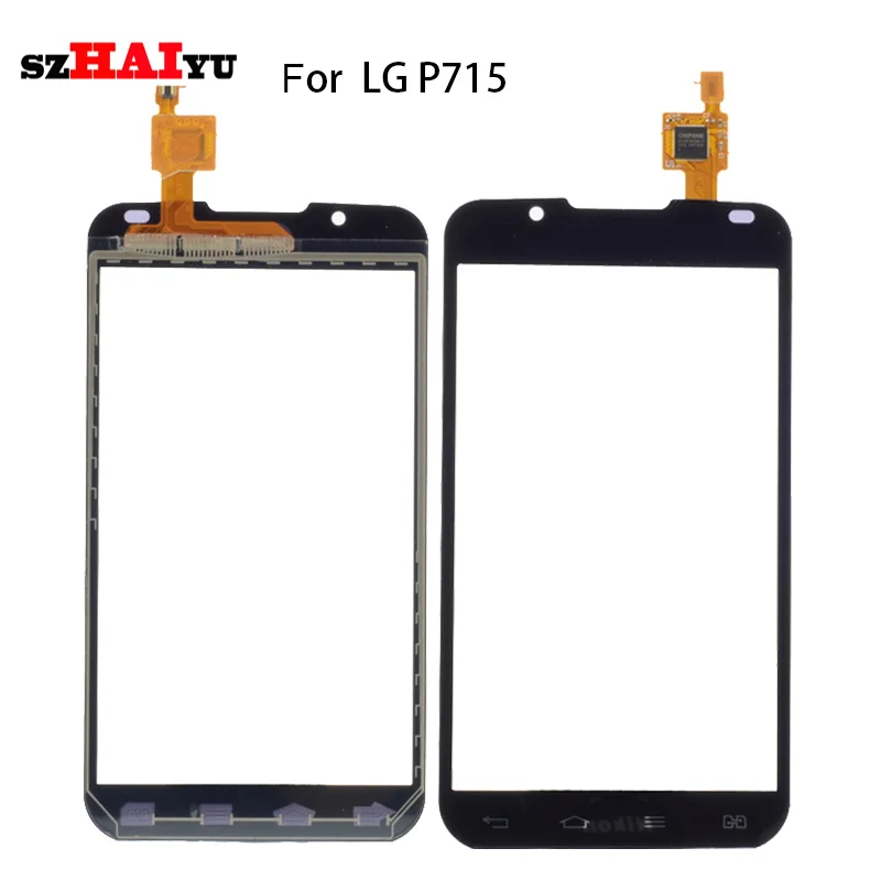 SZHAIYU 4 3 дюймов Топ передний дигитайзер стеклянная панель для LG Optimus L7 2 II Dual P715