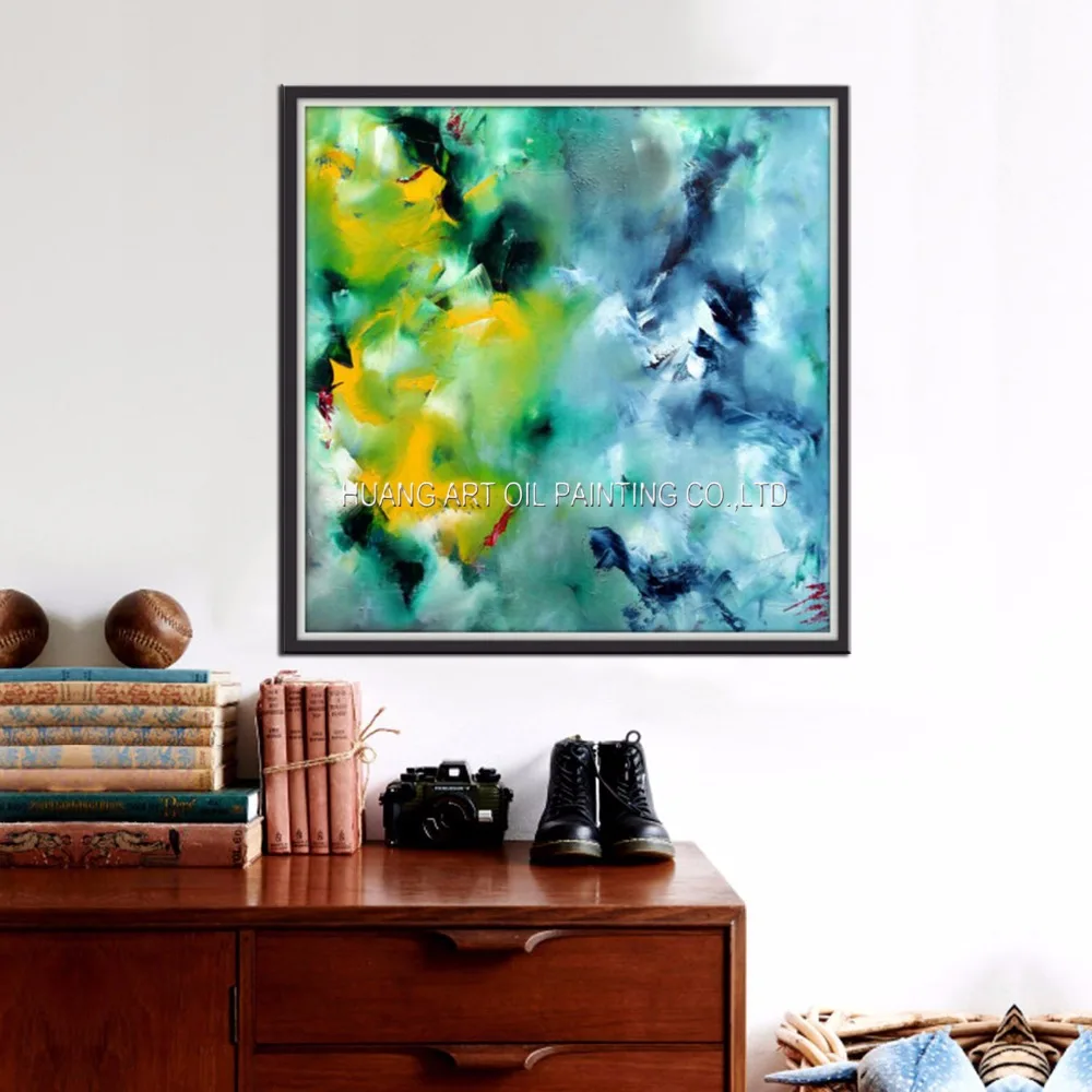 1 шт. абстрактная картина маслом на холсте без рамки | Дом и сад
