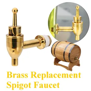 Латунный сменный кран, диспенсер для напитков, вина, кран для бочонка, воды, кофе, кран для сока, диспенсер для напитков