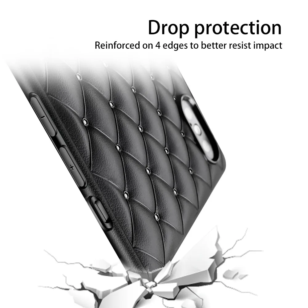 Classic Luxury Shockproof Phone Case For Iphone 7 8 Plus XS Heat Dissipation Best X XR MAX Silicone Tpu Cover |