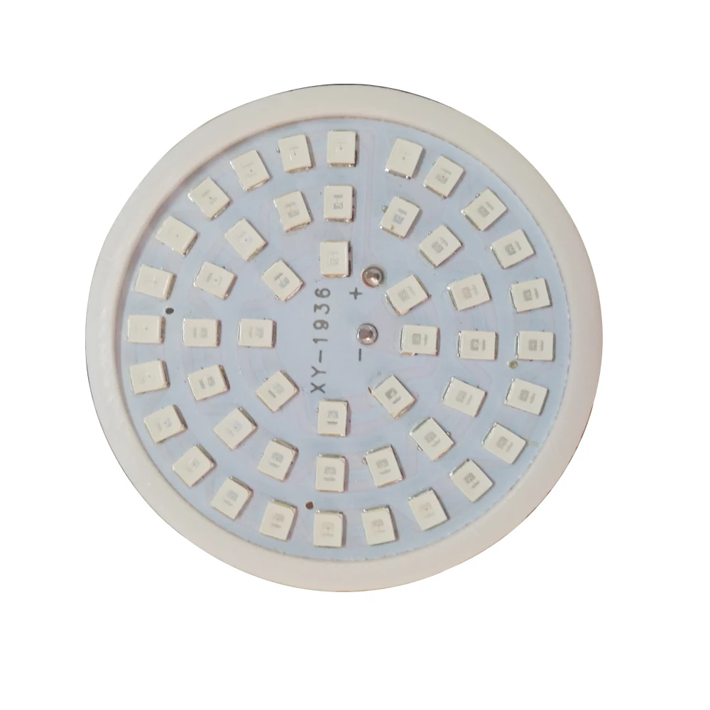 Yabstrip светодиодный Grow светильник красный синий SMD2835 48 Светодиодный s E27 лампы 220V