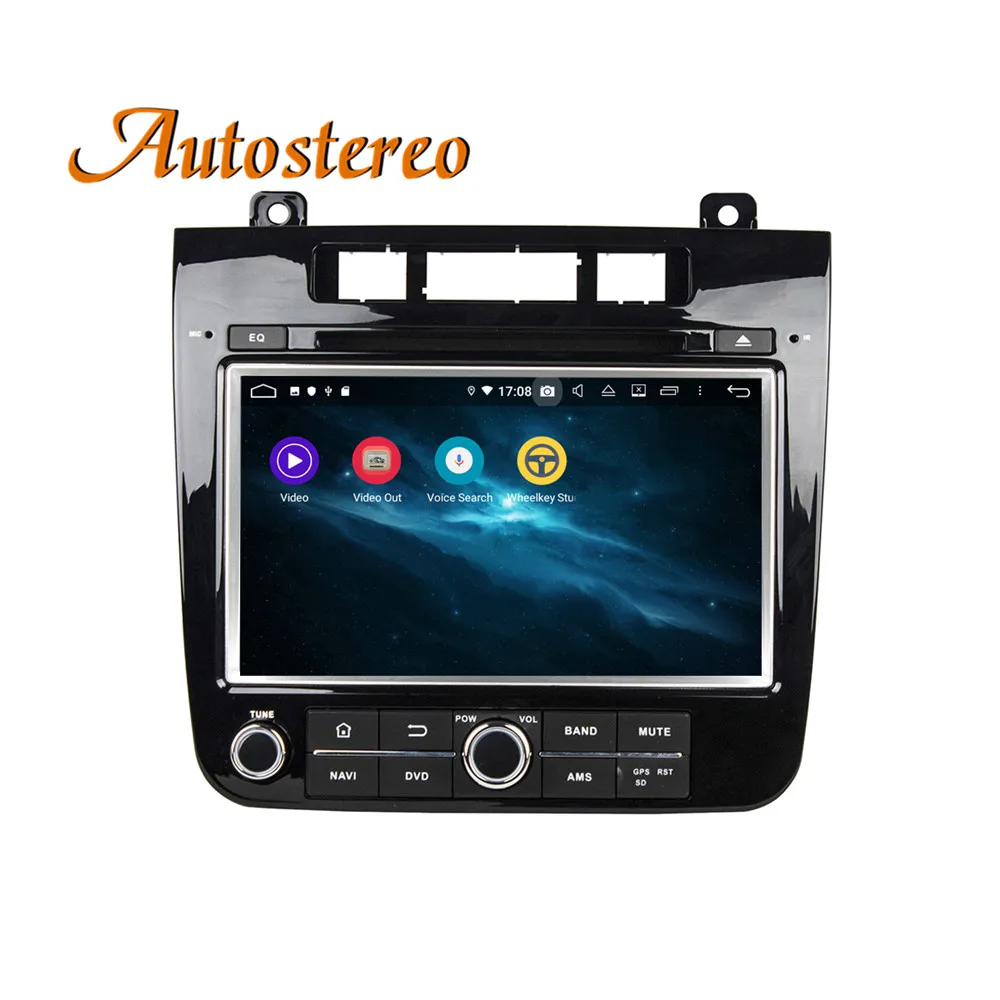 Android 9 DPS 64GB Автомобильный gps навигатор для Volkswagen/VW TOUAREG 10+ мультимедийный головной убор радио магнитофон стерео без DVD плеера