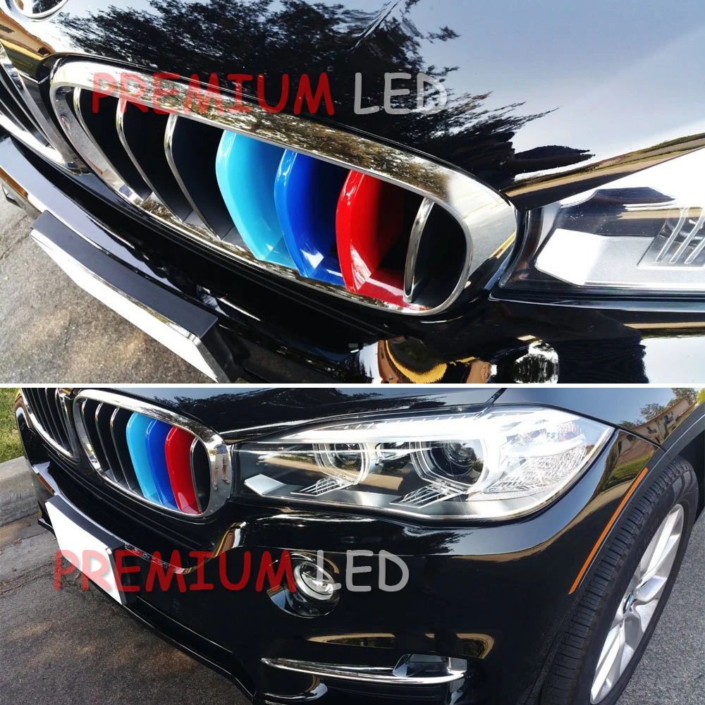 3 шт. Точная посадка/М цветная решетка вставки планки для BMW F15 X5 F16 X6 центр почек