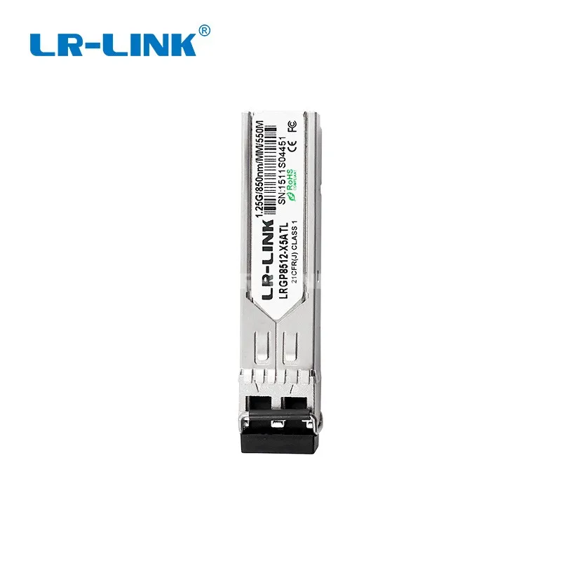 LR LINK 8512 X5ATL LC соединитель Gigabit SFP модуль приемопередатчика 1 25 ГБ DDM MMF волоконно