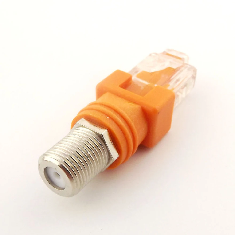 Eightwood 5 шт. F к RJ45 коаксиальный муфта РЧ разъем адаптера | Автомобили и мотоциклы
