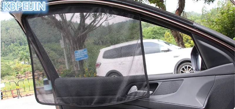 

4pcs Car Side window sunshade Magnetic curtain Sticker for Honda fit accord crv civic 2006-2012 jazz city hrv Accessories