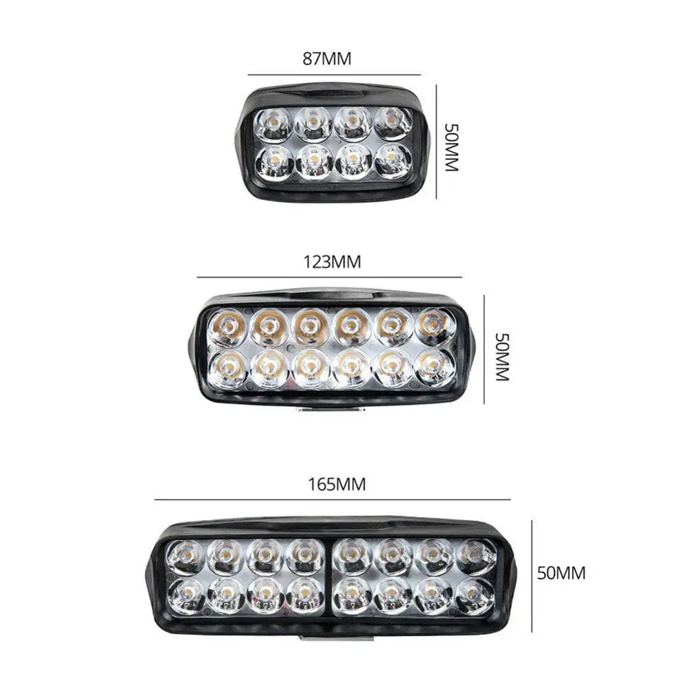 8/12/16 LED 9 85V Светодиодная рабочая фара для автомобиля мотоцикла трактора лодки