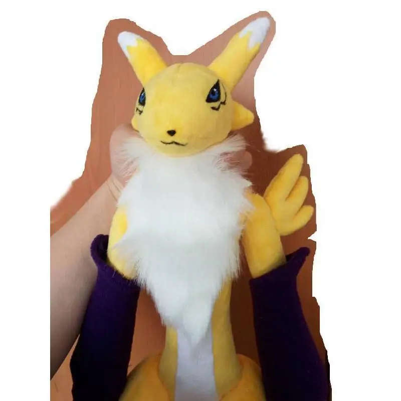 Гигантская мягкая плюшевая игрушка Renamon ручной работы Цифровой Монстр дигимон