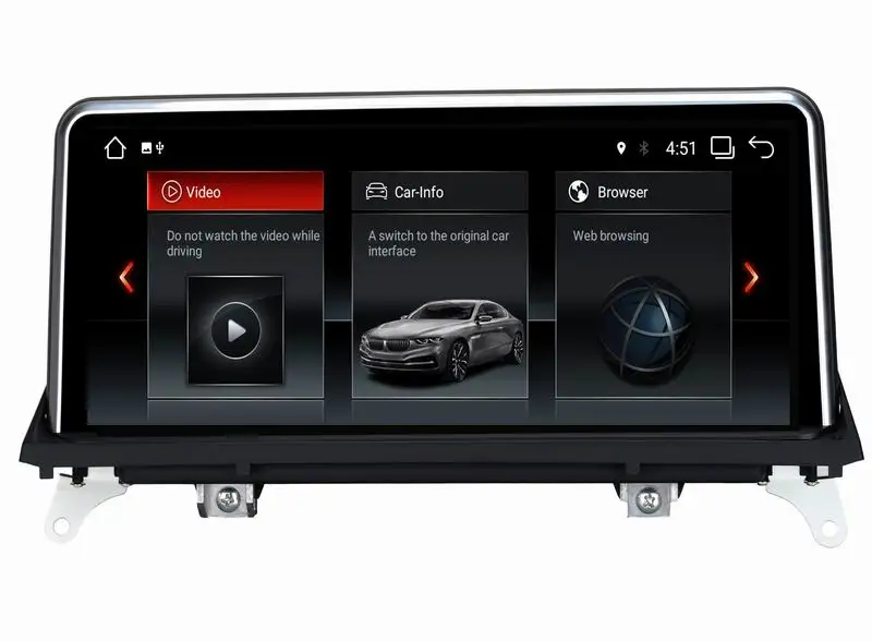 Android 8 1 автомобильный DVD навигатор плеер для BMW X5 E70/X6 E71 2007 2010 Оригинал CCC/CIC система