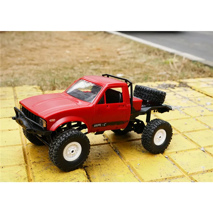 WPL C14 военный грузовик весы 1/16 армейский грузовик 2,4G 2CH 4WD модель дистанционного управления автомобиль внедорожник RC полуприцеп-RTR подарок для детей мальчик