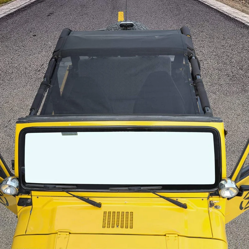 Для Jeep Tj прочная сетчатая Солнцезащитная верхняя крышка обеспечивает защиту от