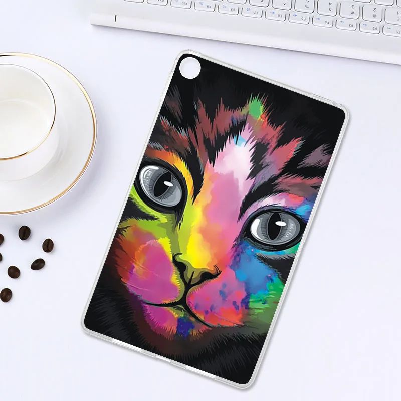 Z009 Модный окрашенный чехол для планшета для Xiaomi Mi Pad 4 Plus чехол s Мягкая силиконовая задняя накладка из ТПУ чехол для планшета для Xiaomi Mi Pad 4 Plus 10,1 дюймов - Цвет: Z009