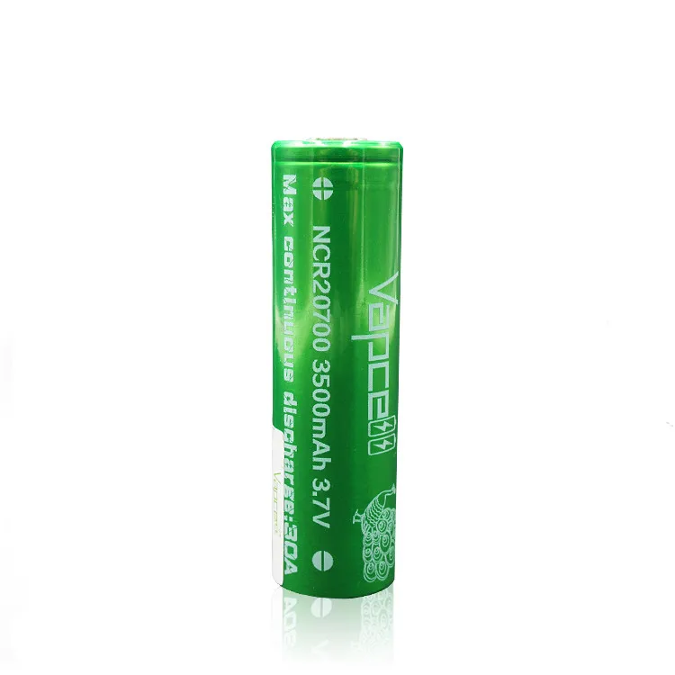 Vapcell NCR20700 10 шт. 3500 мАч непрерывная разгрузка 20700 30А перезаряжаемая батарея с
