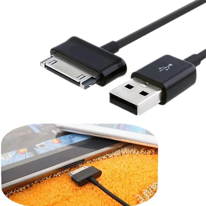 5 шт. usb-кабель для зарядки и синхронизации данных Samsung Galaxy Tab GT-P1000 GT-P1010 GT-P6800 GT-P7300