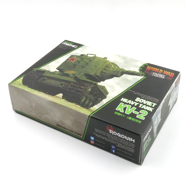 Wenhsin советский KV 2 тяжелый танк мировой войны Мультяшки Q версия WWT 004|Игровые