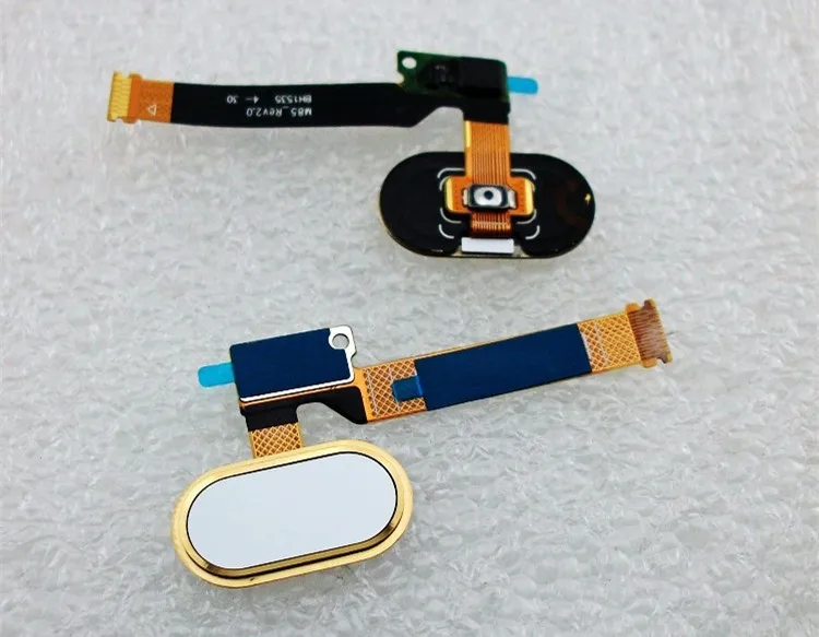 

1Piece New For Meizu MX5 Phone Back Return Key Replacement Parts For Meizu MX5 Home Button Flex Cable Free shipping