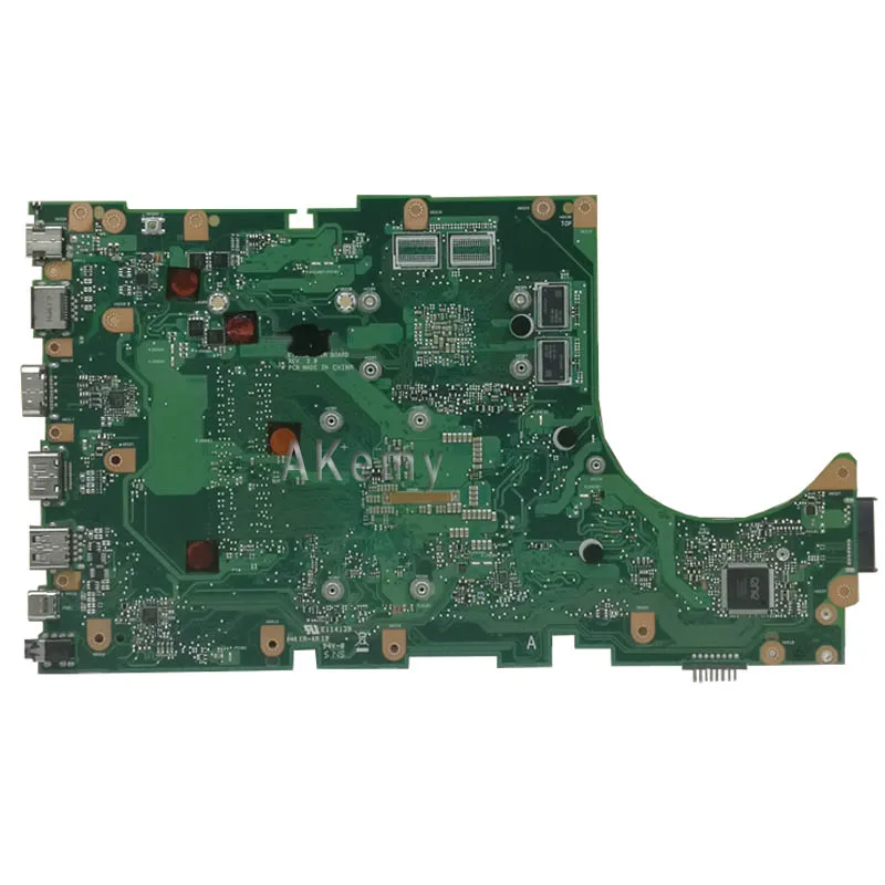X756UX материнская плата для ноутбука ASUS X756U X756UWK X756UX X756UJ X756UB X756UV материнская плата i7-6500U GTX950M/4 GB DDR3Memory слот