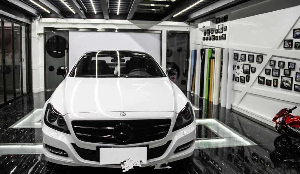 new Wholesale Price Gloss finish Vehicle Wrap Vinyl car sticker 1.52m*30cm free shipping by express |