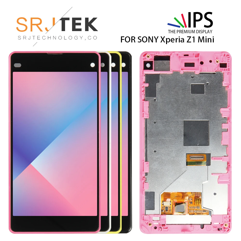 ЖК-дисплей с сенсорным экраном 4 3 &quotдля sony Xperia Z1 Compact display M51W Mini D5503 дигитайзер