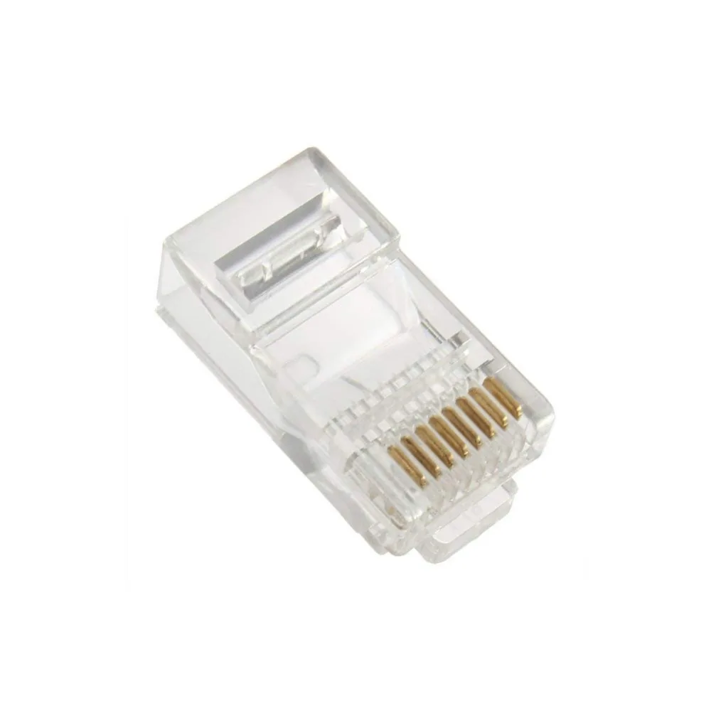 50 шт. Модульный сетевой разъем RJ45 RJ 45 CAT5 CAT5E|Компьютерные кабели и разъемы| |