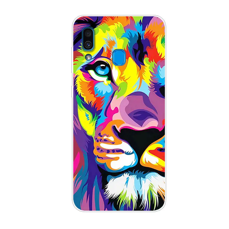 Чехол для Samsung Galaxy A30 силиконовый мягкий чехол из ТПУ телефона A305 A305F задняя крышка