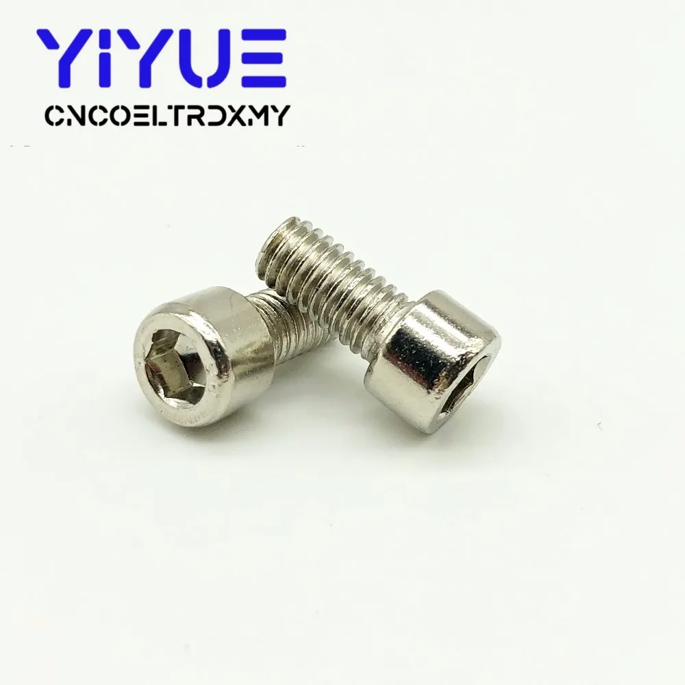 Винты с шестигранной головкой M5 M6 M8 DIN912 10 шт. винты внутренней велосипедный