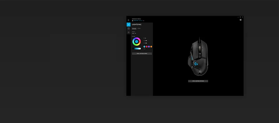 Logitech G502 герой игры Мышь полная линия обновления герой двигатель с 16000 Точек на дюйм Сенсор 11 настраиваемые кнопки