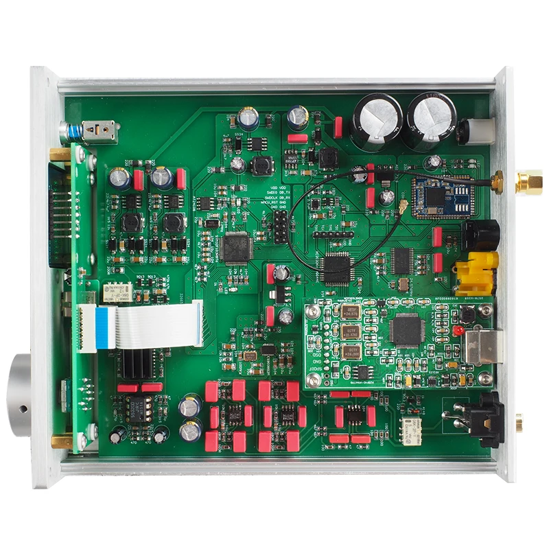 Новый SU5 декодер ES9038Q2M чип XMOS U208 USB многофункциональный Bluetooth 5 0 TPA6120 наушники