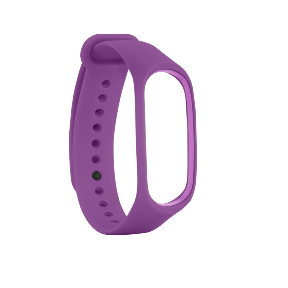 Многоцветный силиконовый Mi Band 3/4 ремешок для Xiaomi 3 Xiaomi4 аксессуары браслетов