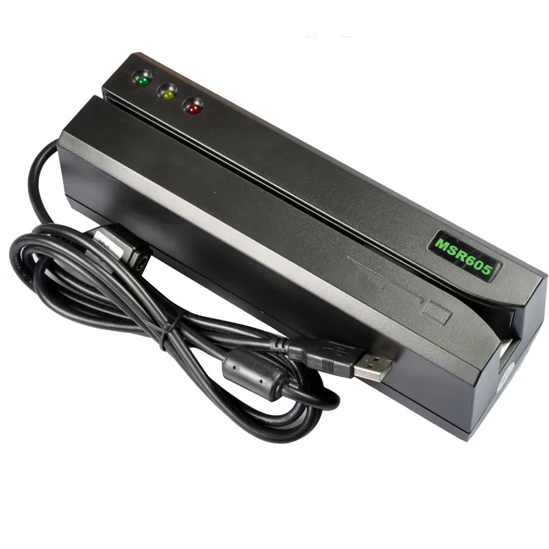 Считыватель карт MSR605 606 magstripe записывающее устройство кодировщик usb программное