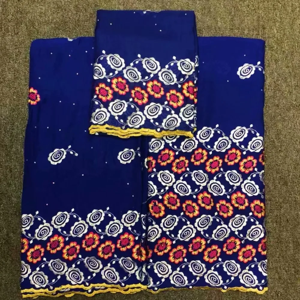 Черный Цвет африканская кружевная Fabric2018 Высокое качество Новые Getzner ткань
