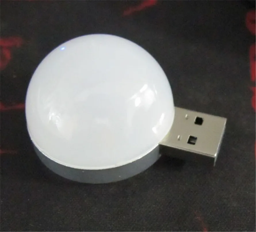 USB креативный круглый светодиодный ночник 2 Вт настольная лампа для любого